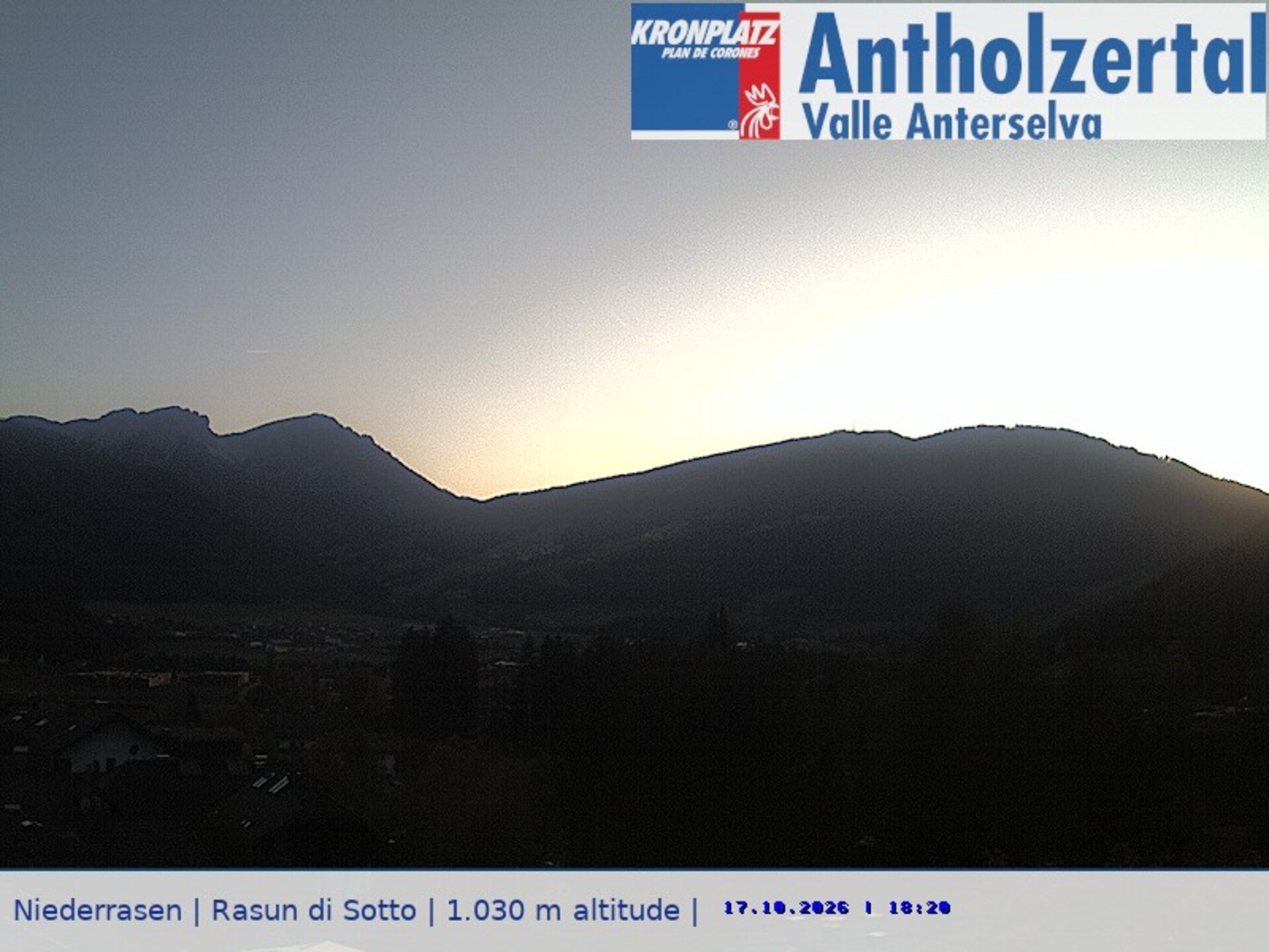 Archiv Foto Webcam Rasen-Antholz (Antholzertal, Südtirol)