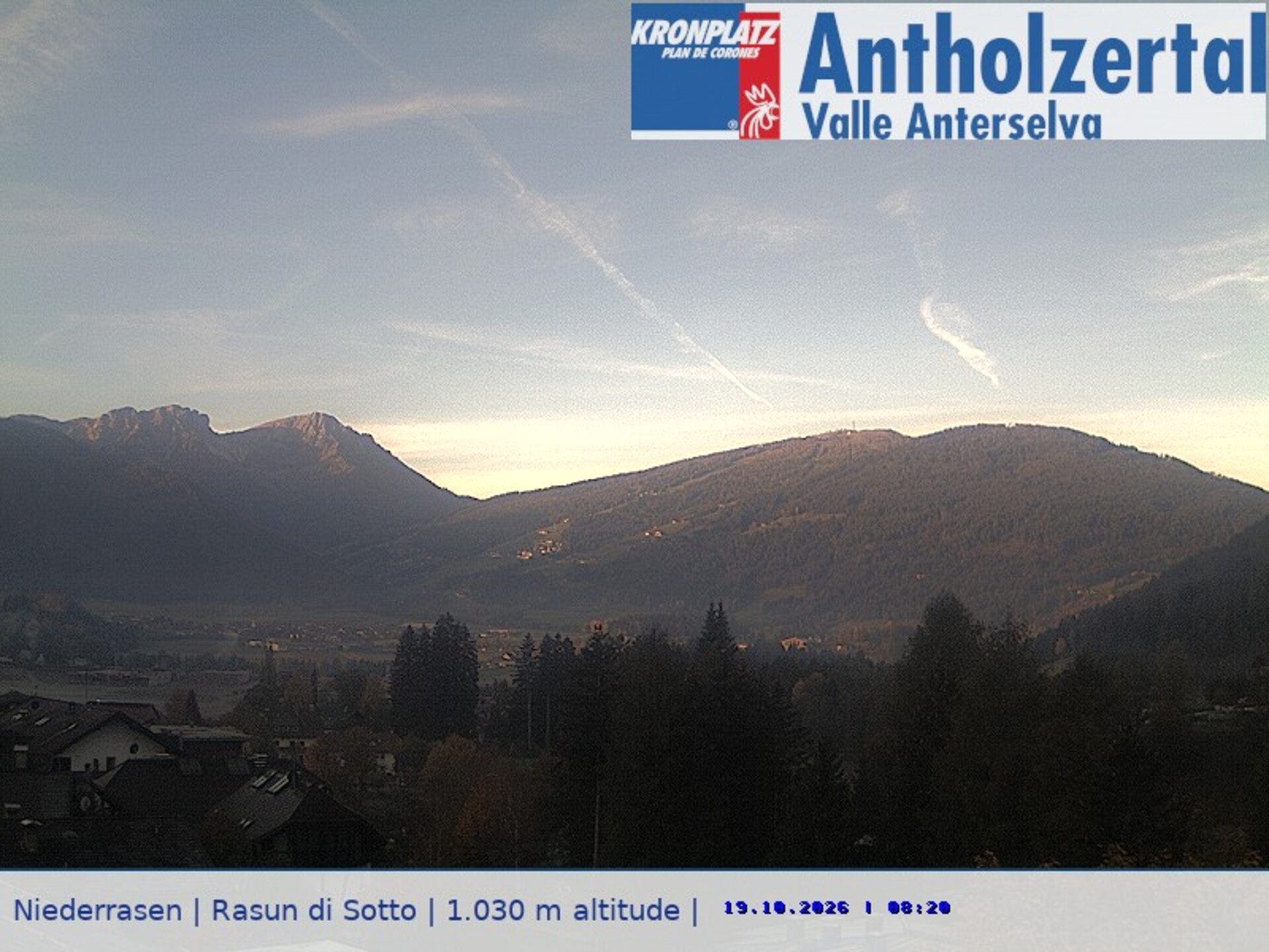 Archiv Foto Webcam Rasen-Antholz (Antholzertal, Südtirol)