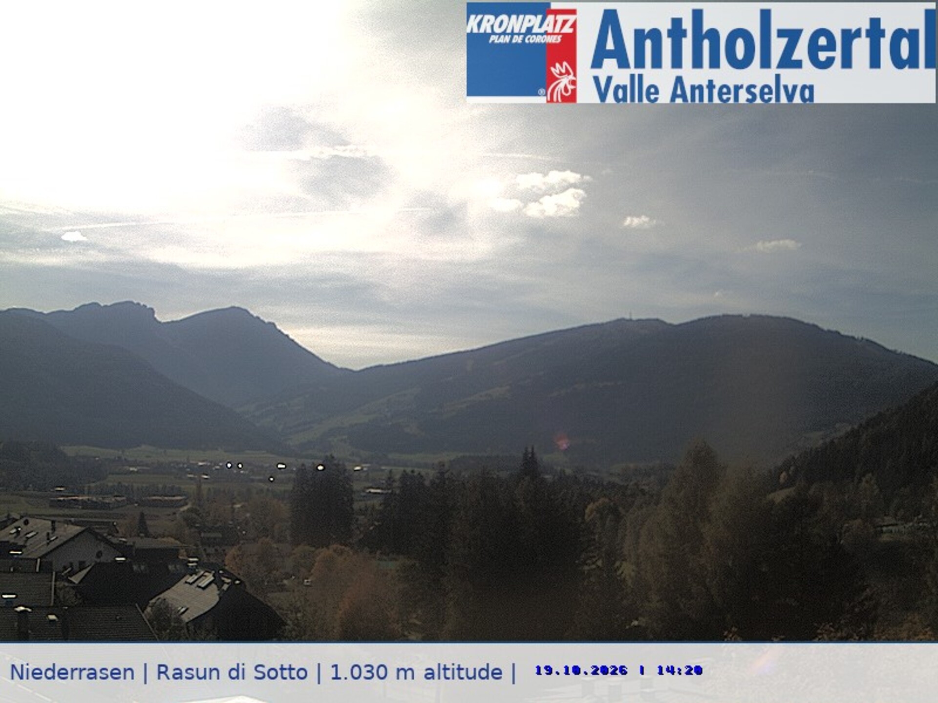 Archiv Foto Webcam Rasen-Antholz (Antholzertal, Südtirol)