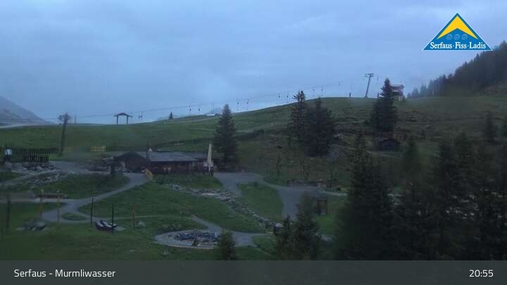 Archiv Foto Webcam Serfaus: Livecam Murmliwasser