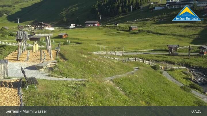 Archiv Foto Webcam Serfaus: Livecam Murmliwasser