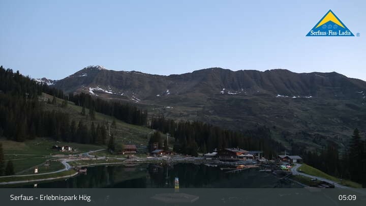 Archived image Webcam Serfaus: Adventure Park Hög