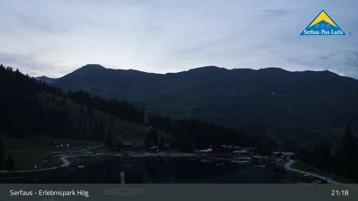 Archiv Foto Webcam Erlebnispark Hög bei Serfaus