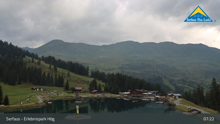 Archiv Foto Webcam Erlebnispark Hög bei Serfaus