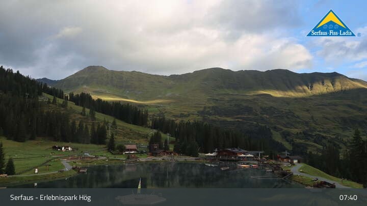 Archiv Foto Webcam Erlebnispark Hög bei Serfaus