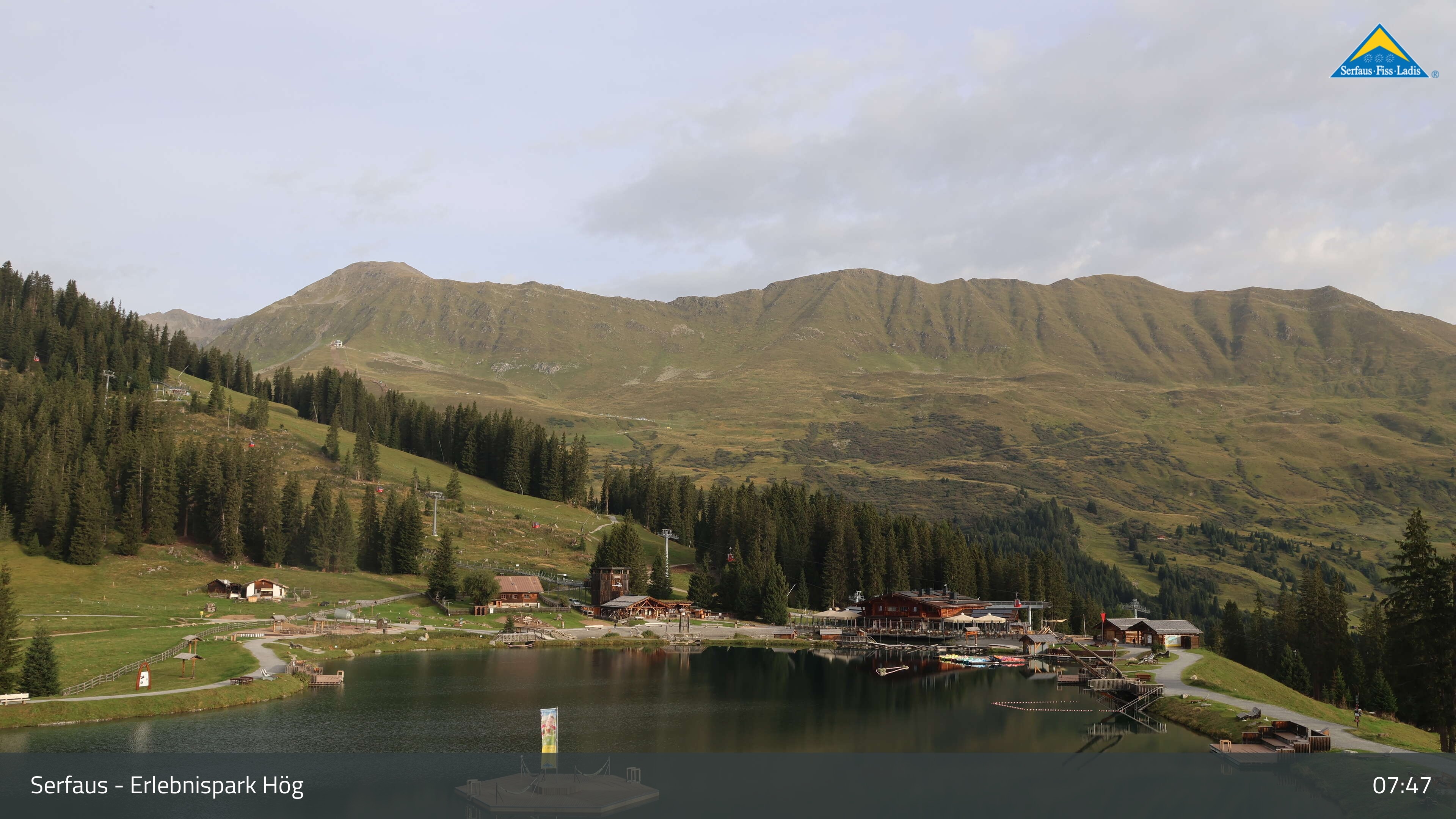 Archiv Foto Webcam Erlebnispark Hög bei Serfaus