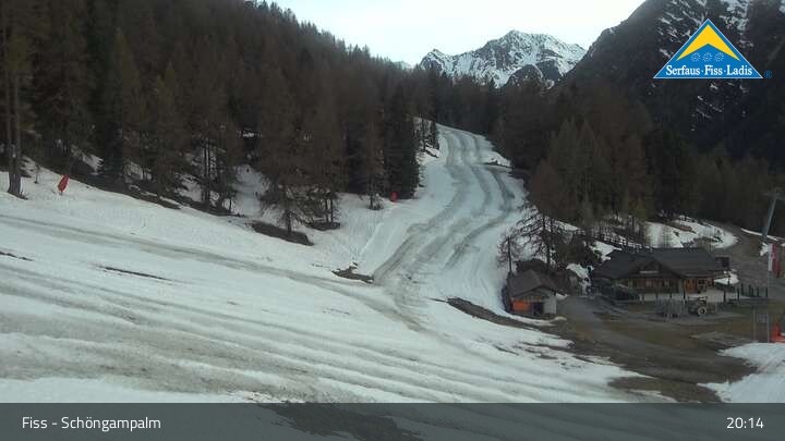 Archiv Foto Webcam Serfaus-Fiss-Ladis: Schöngampalm