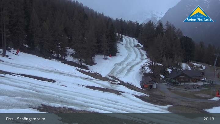 Archiv Foto Webcam Serfaus-Fiss-Ladis: Schöngampalm