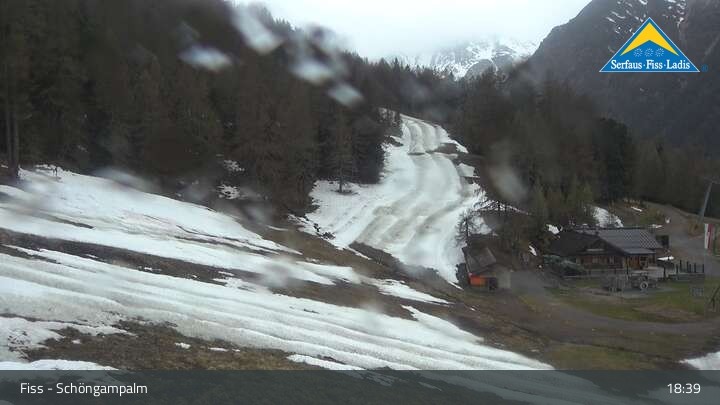 Archived image Webcam View of Schöngampalm near Fiss