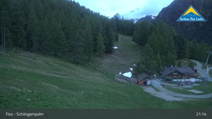 Archiv Foto Webcam Serfaus-Fiss-Ladis: Schöngampalm