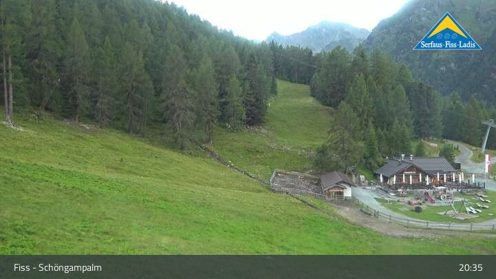 Archived image Webcam View of Schöngampalm near Fiss