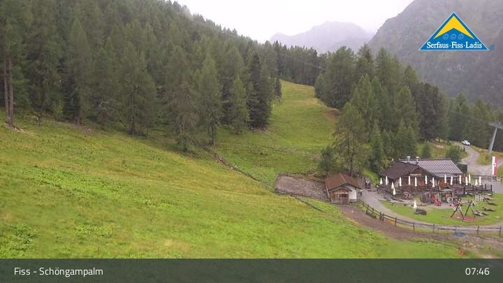 Archiv Foto Webcam Serfaus-Fiss-Ladis: Schöngampalm