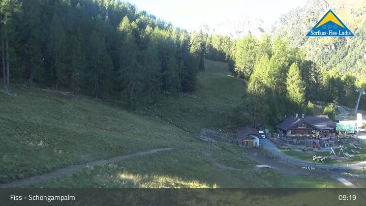 Archived image Webcam View of Schöngampalm near Fiss