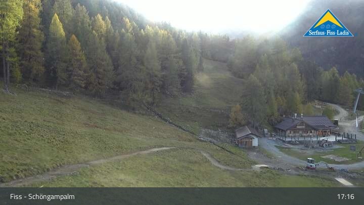 Archived image Webcam View of Schöngampalm near Fiss