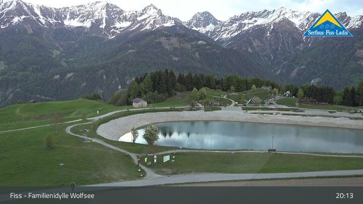 Archiv Foto Webcam Fiss: Ausflugsziel Wolfsee