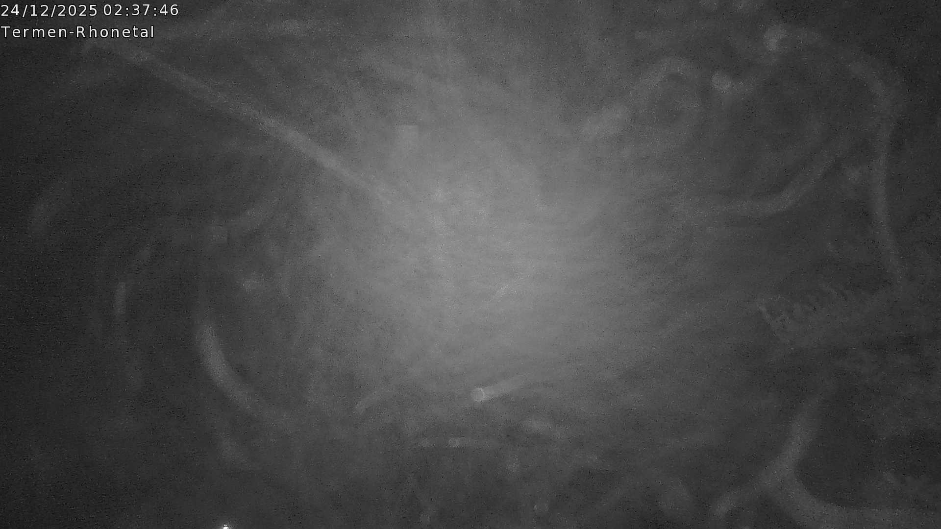 Archiv Foto Webcam Termen: Blick Richtung Süden ins Rhonetal