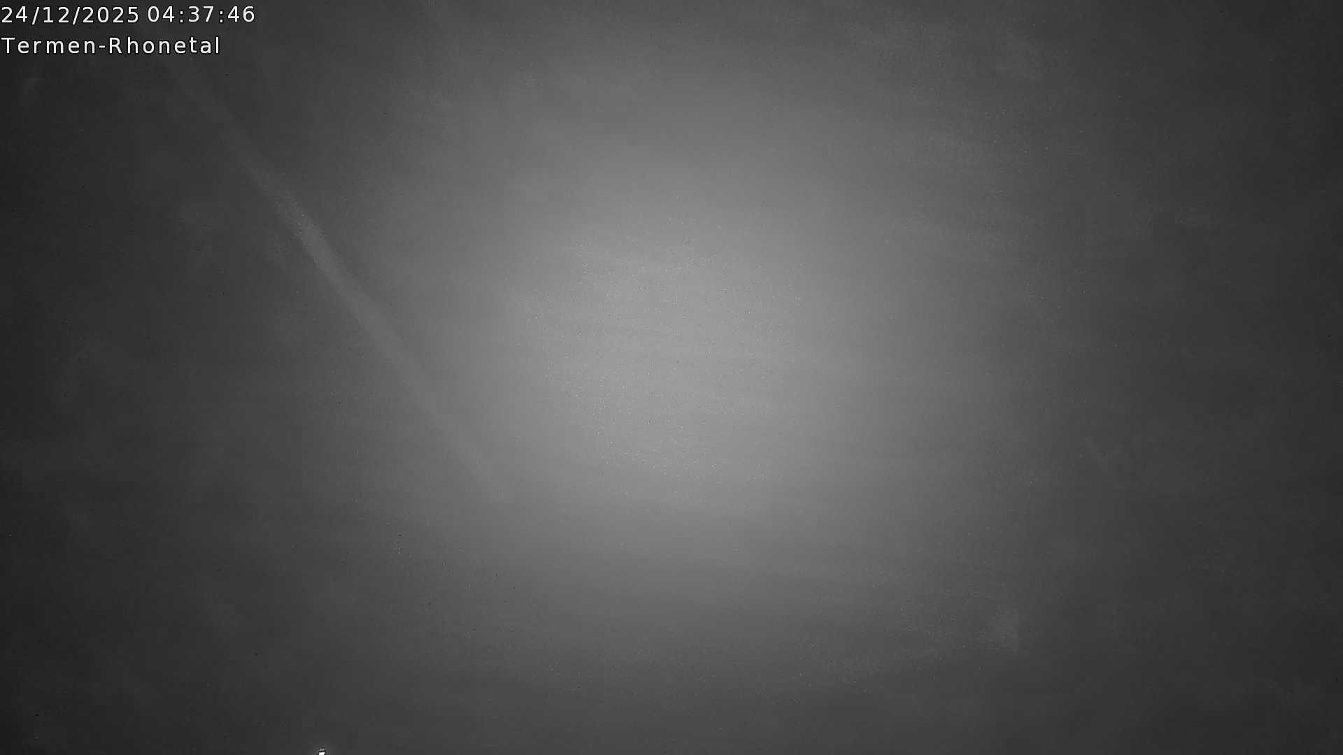 Archiv Foto Webcam Termen: Blick Richtung Süden ins Rhonetal