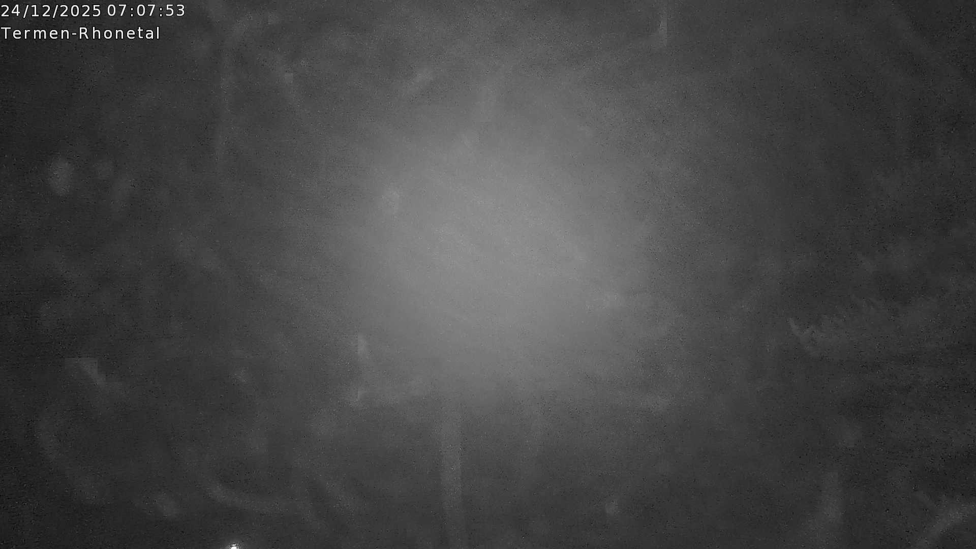 Archiv Foto Webcam Termen: Blick Richtung Süden ins Rhonetal