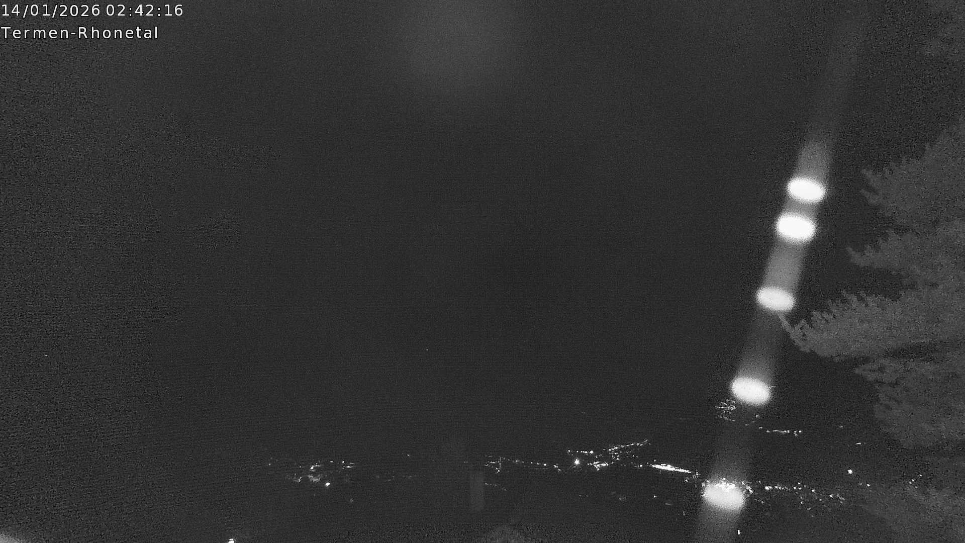 Archived image Webcam Termen: View to the south