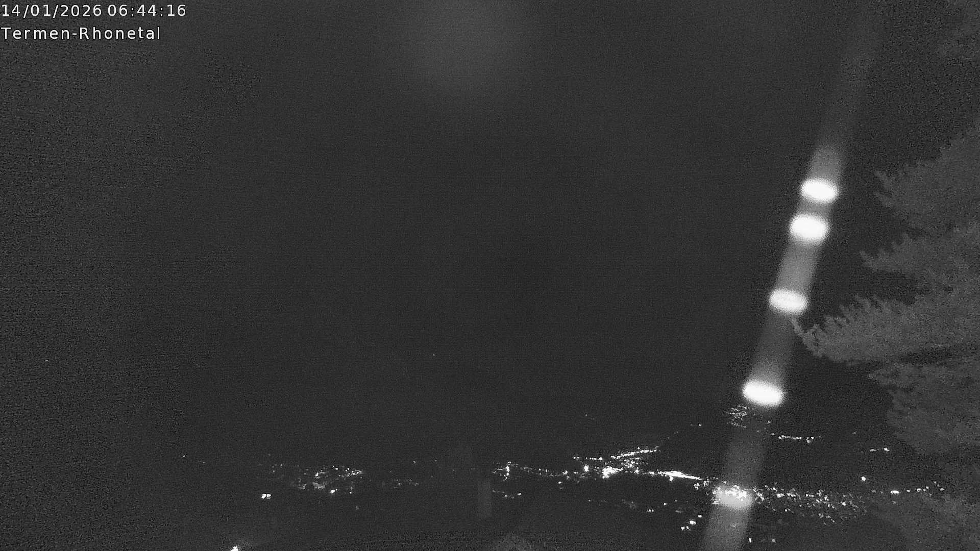 Archived image Webcam Termen: View to the south