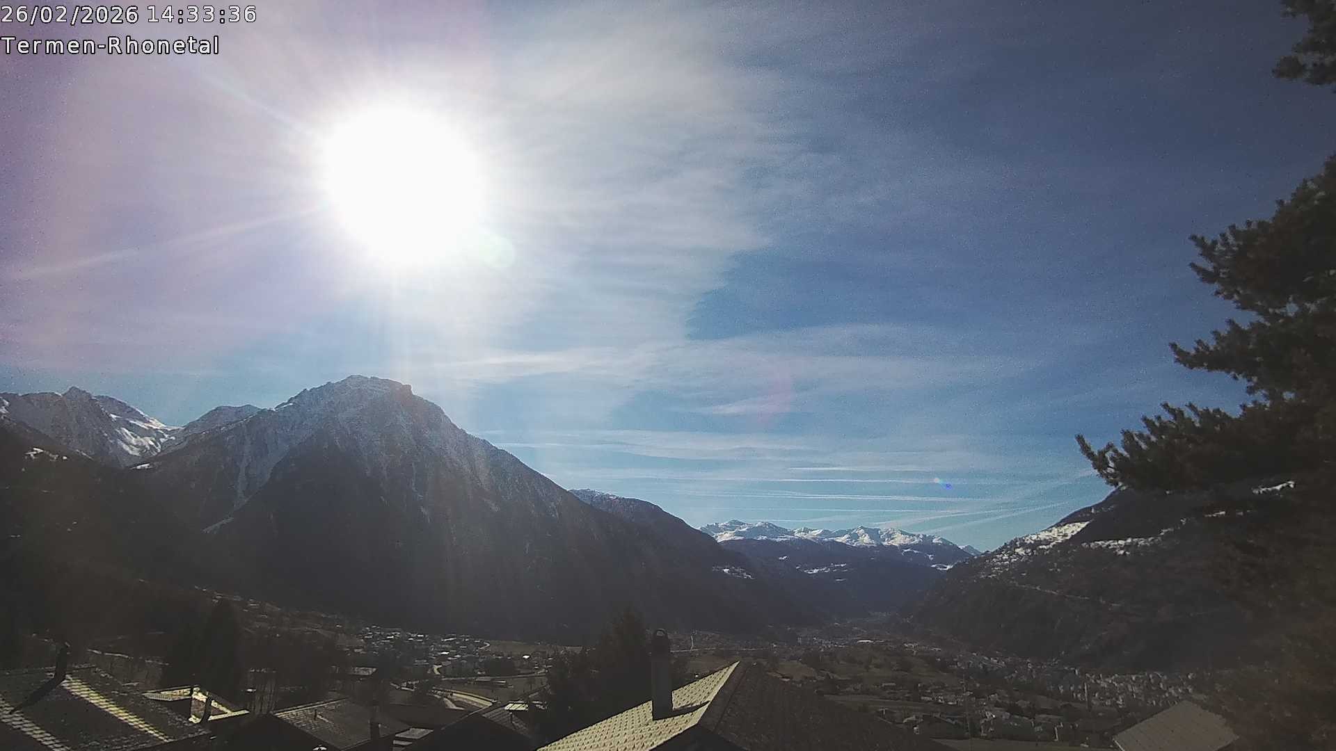 Archived image Webcam Termen: View to the south