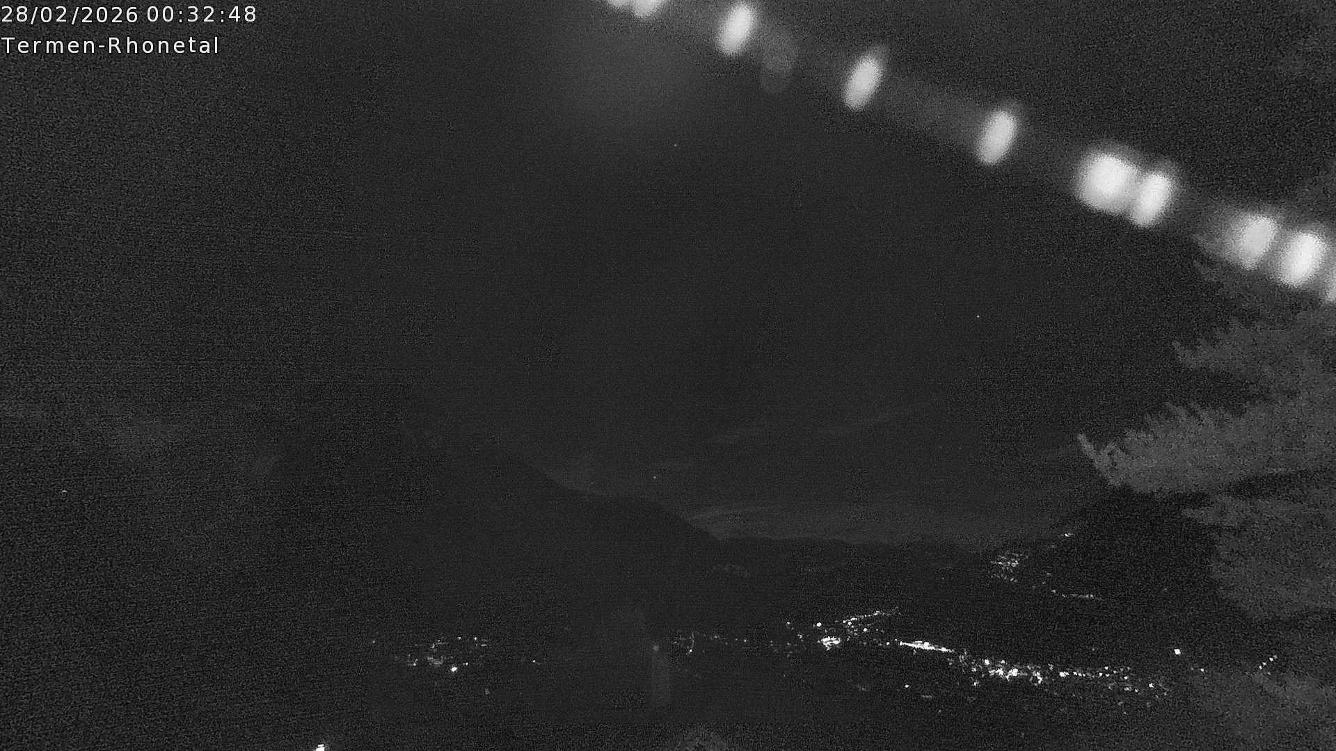 Archived image Webcam Termen: View to the south