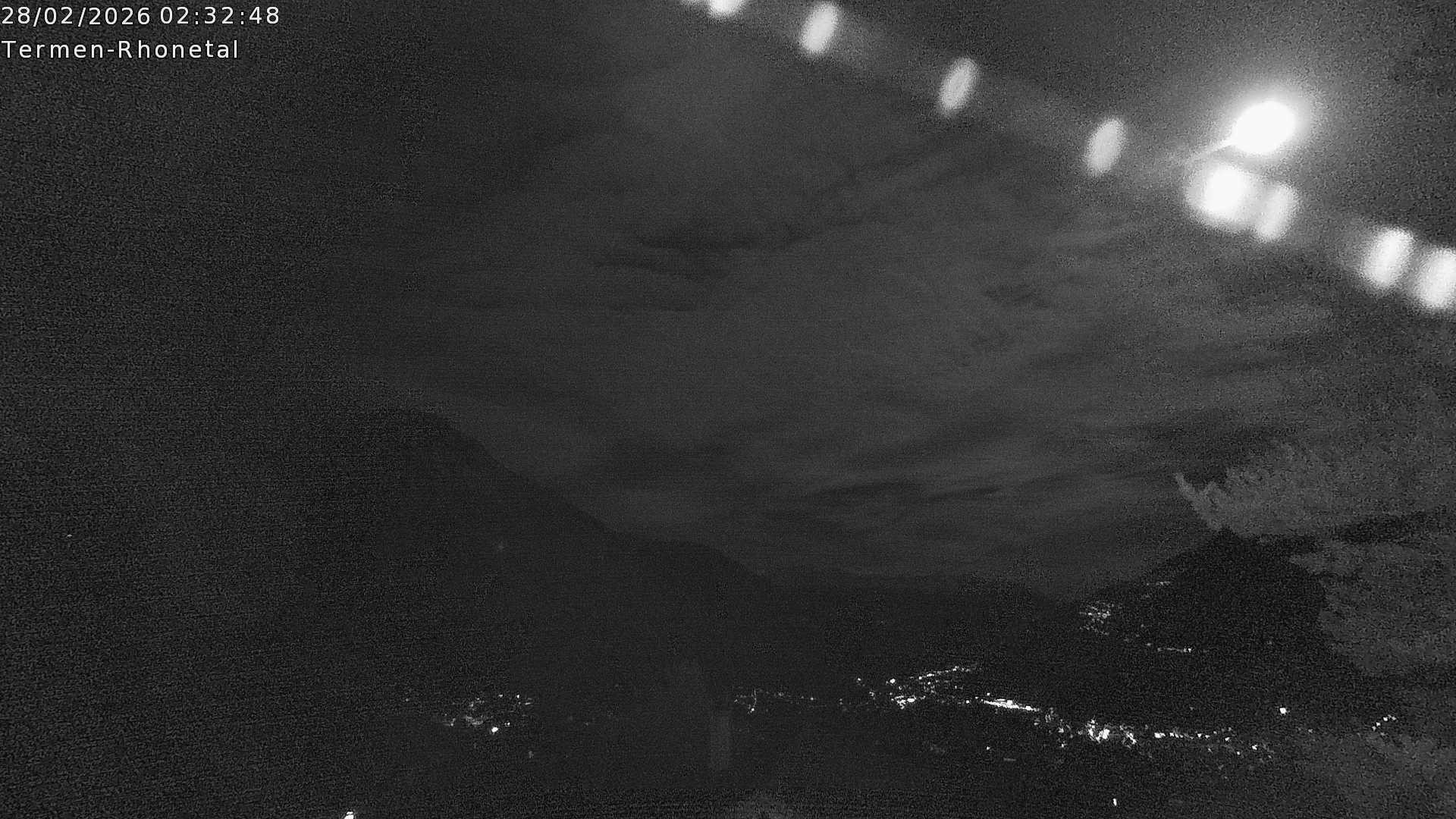 Archived image Webcam Termen: View to the south