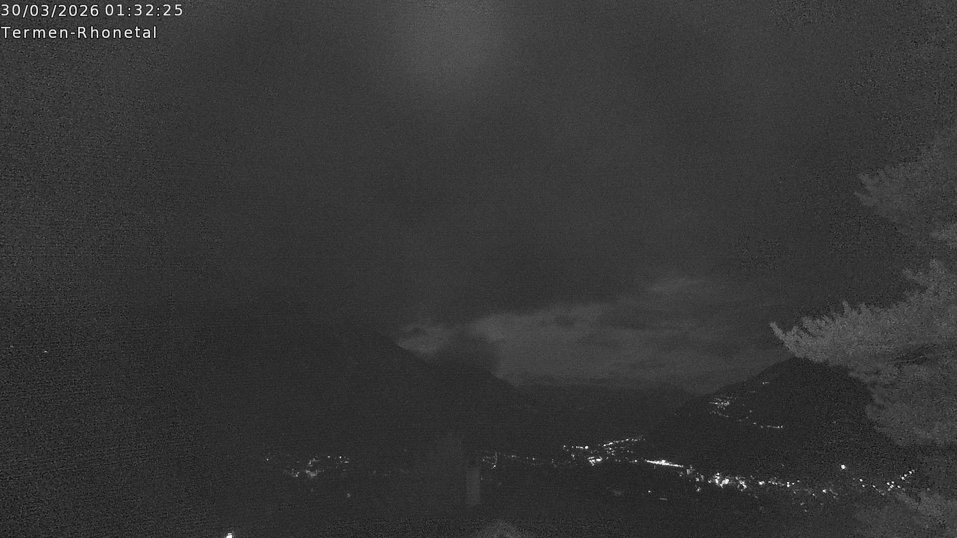 Archived image Webcam Termen: View to the south