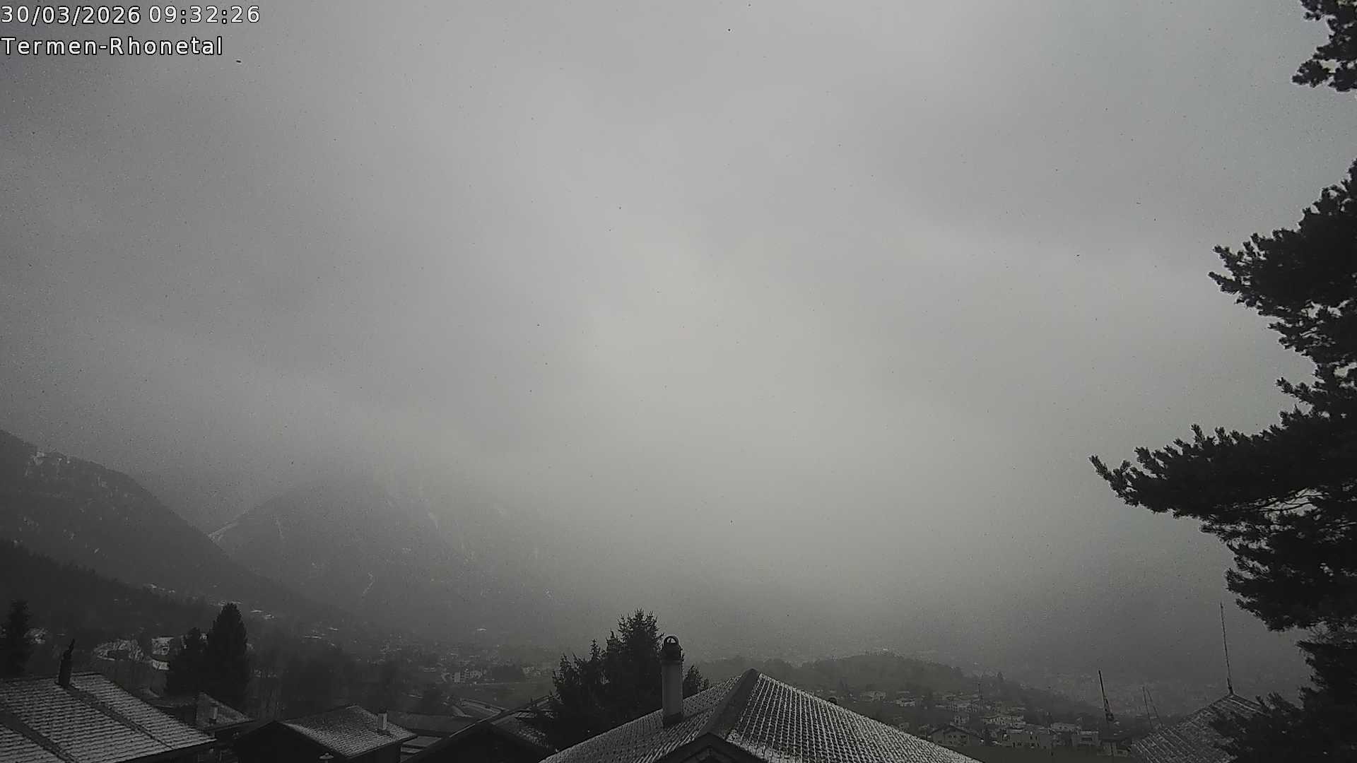 Archived image Webcam Termen: View to the south