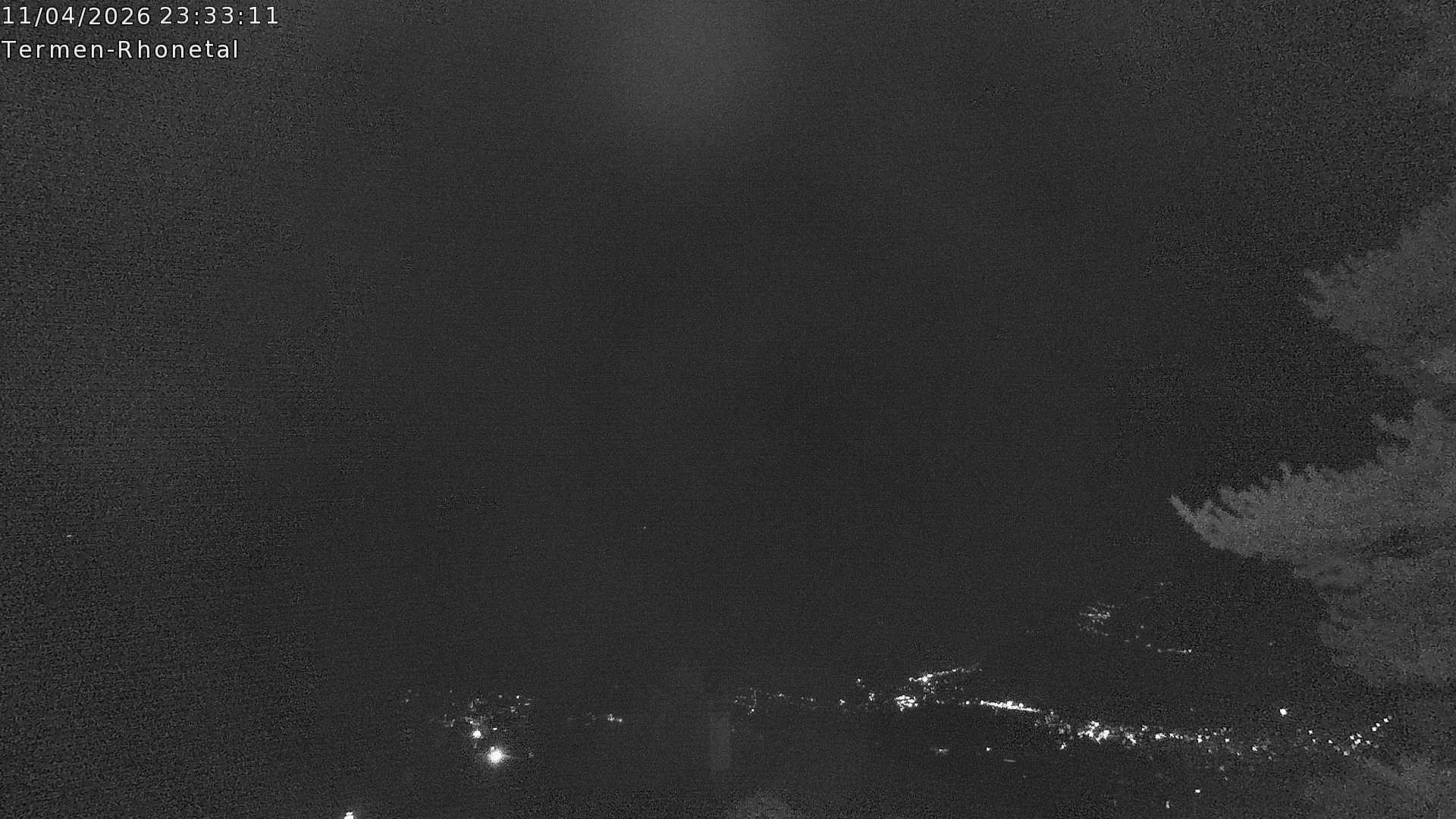 Archived image Webcam Termen: View to the south