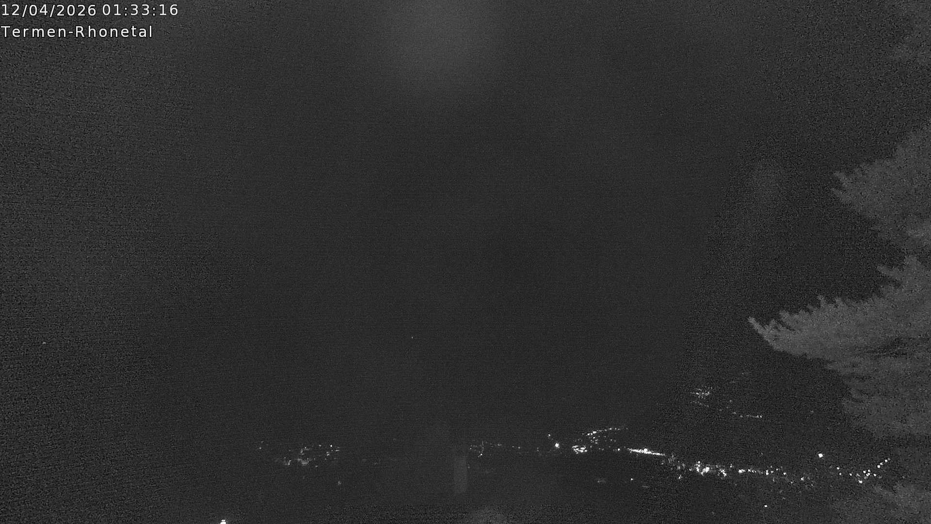 Archived image Webcam Termen: View to the south