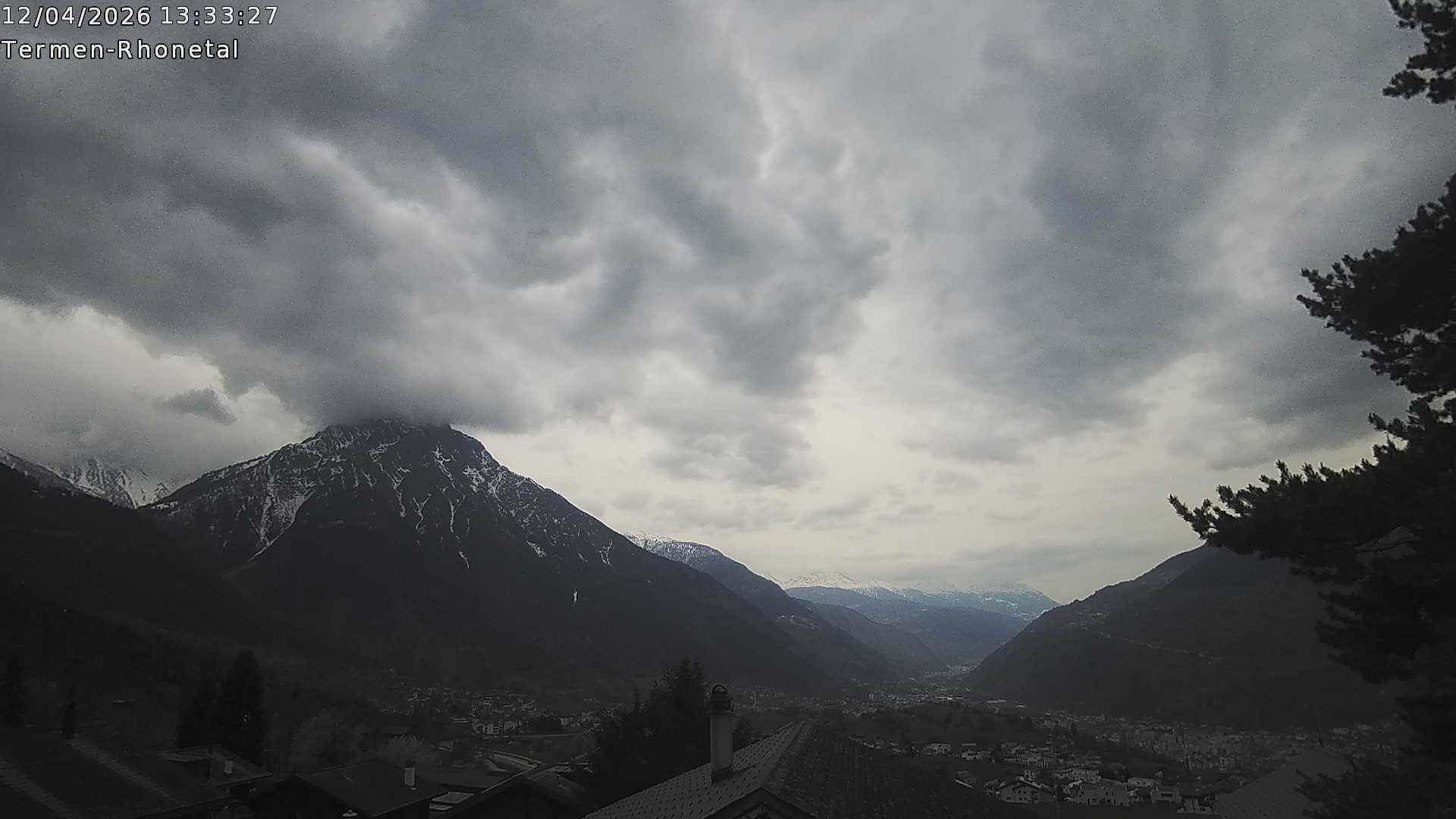 Archived image Webcam Termen: View to the south