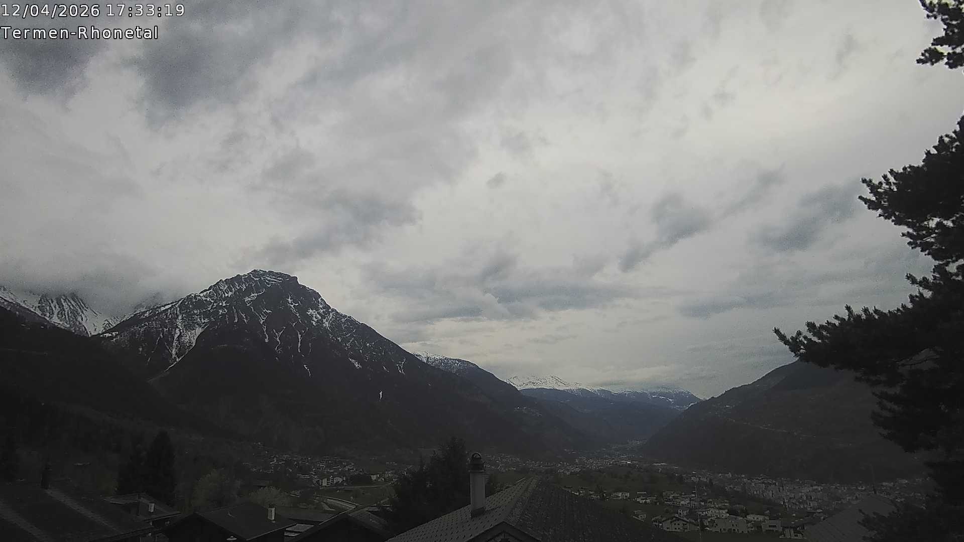 Archived image Webcam Termen: View to the south