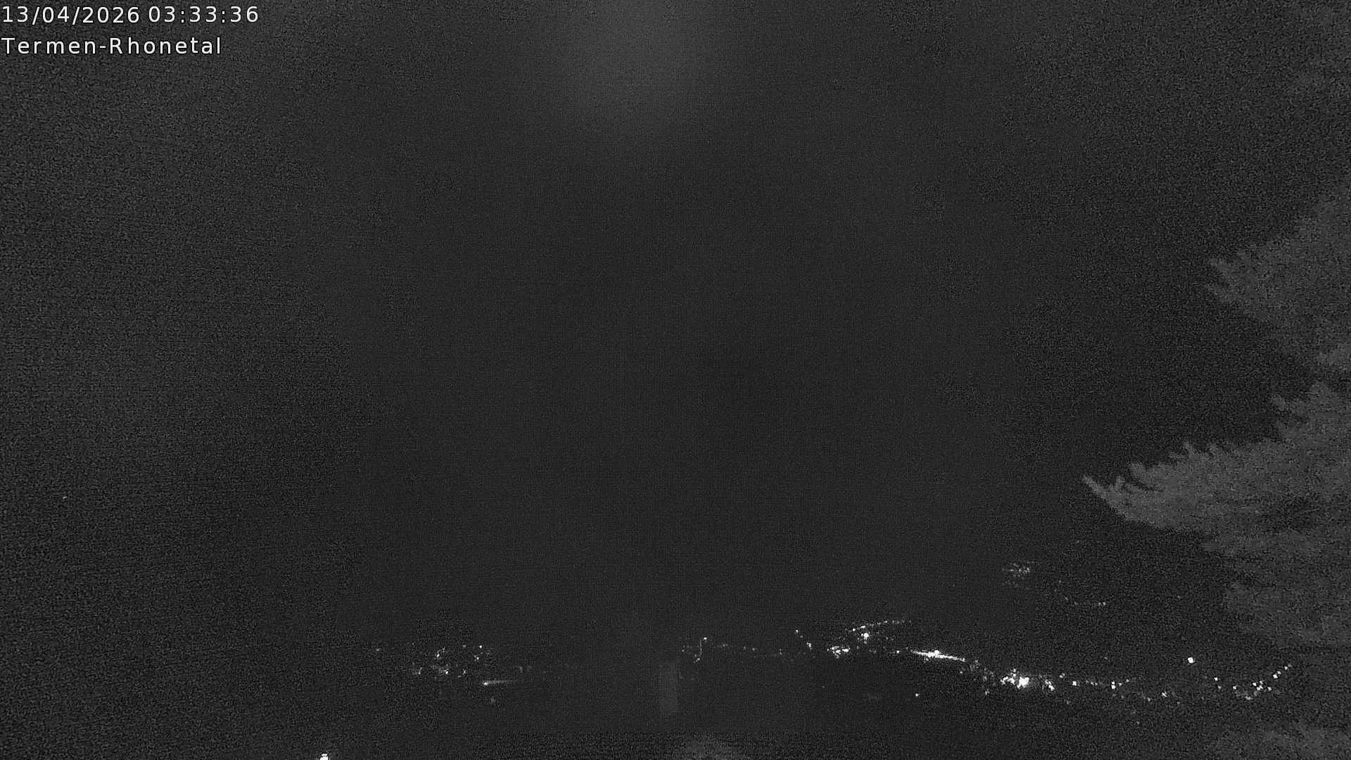 Archived image Webcam Termen: View to the south