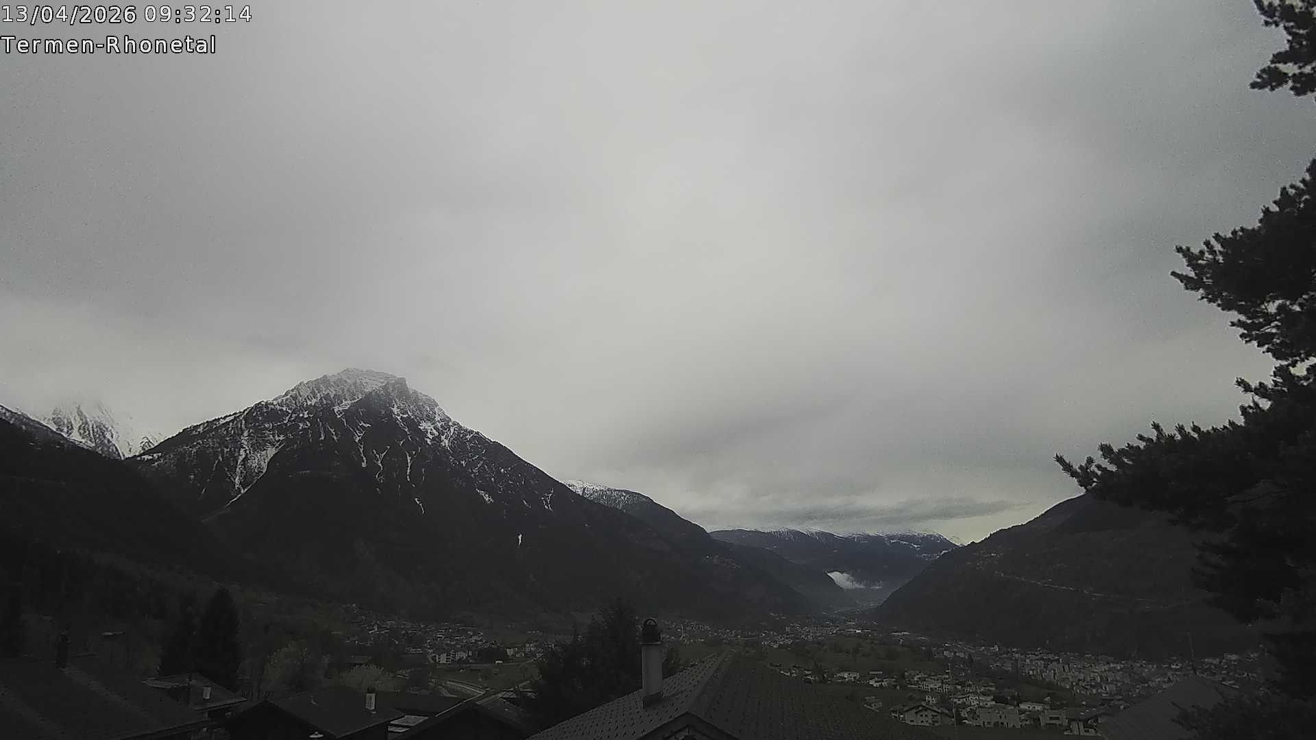 Archived image Webcam Termen: View to the south