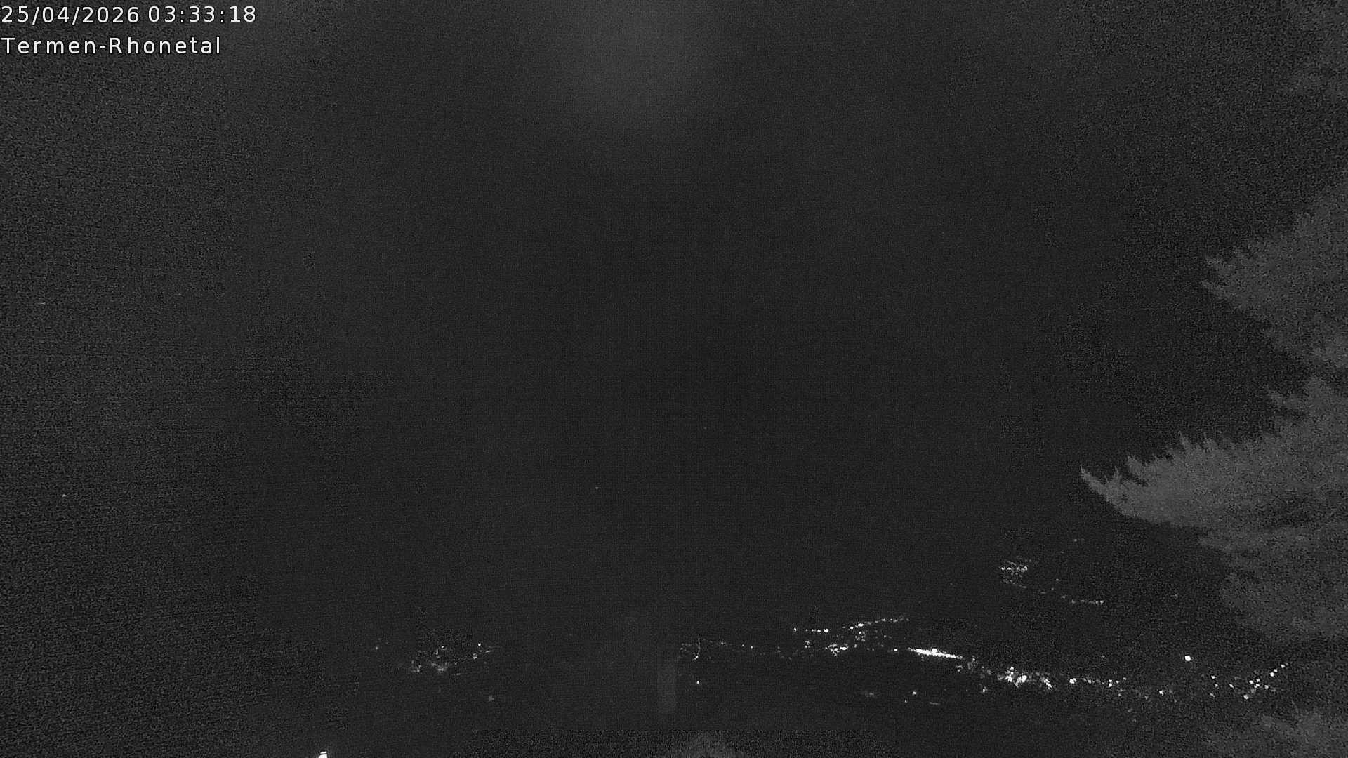 Archived image Webcam Termen: View to the south