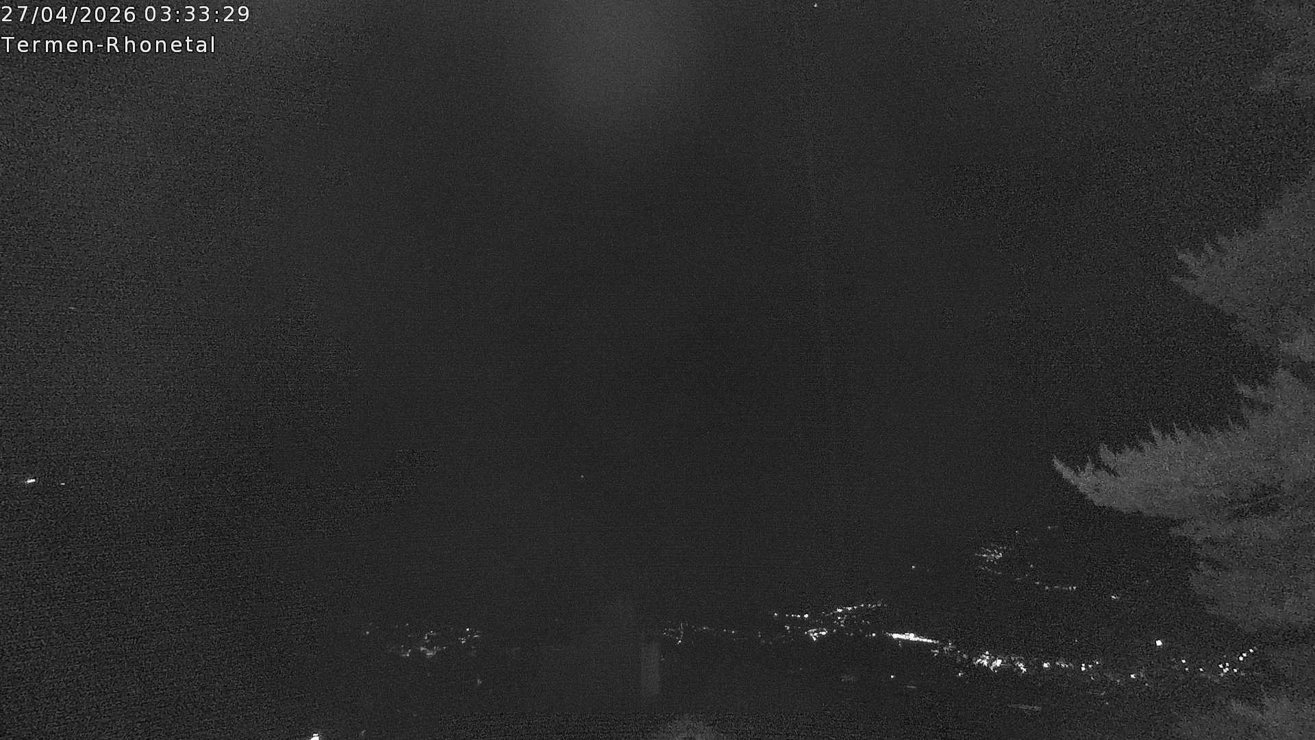 Archived image Webcam Termen: View to the south