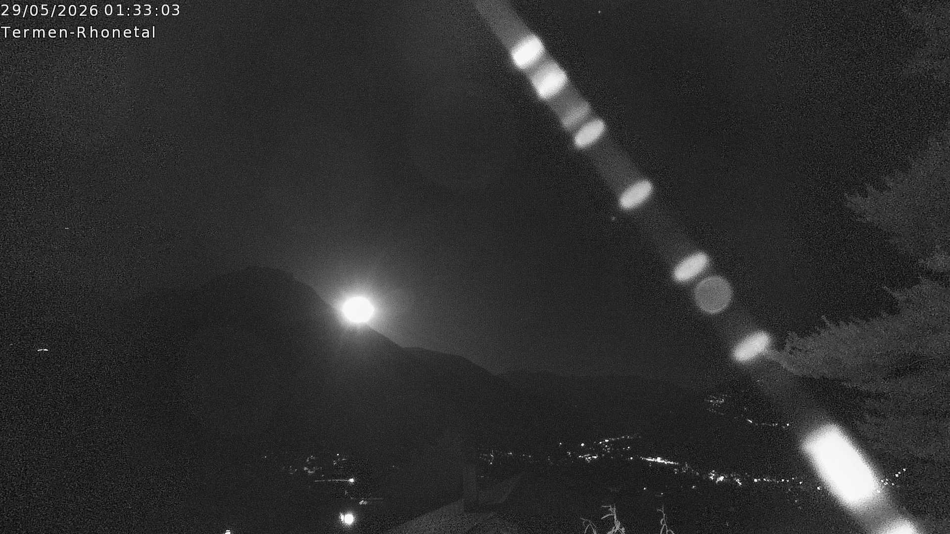 Archived image Webcam Termen: View to the south