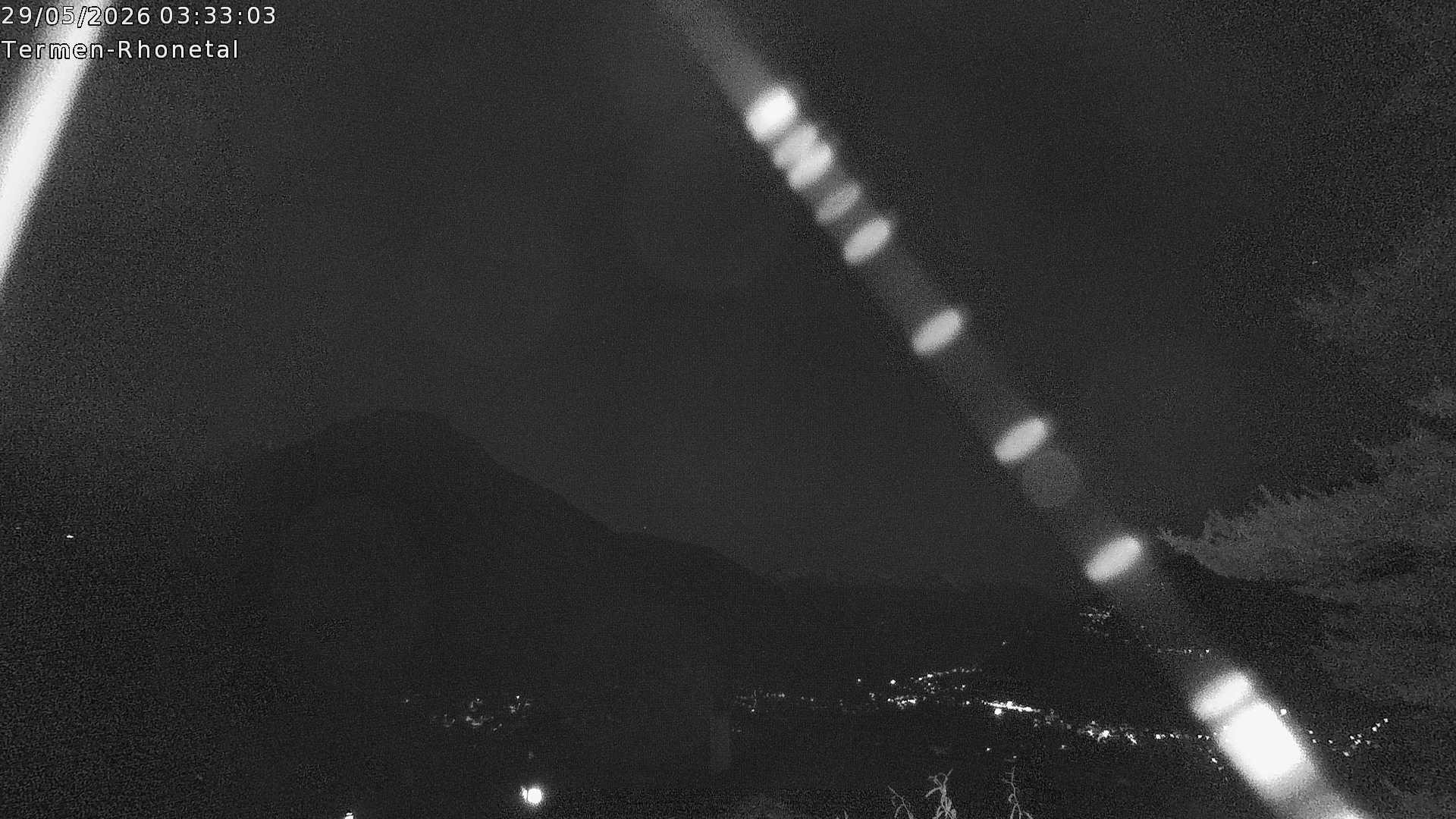 Archived image Webcam Termen: View to the south
