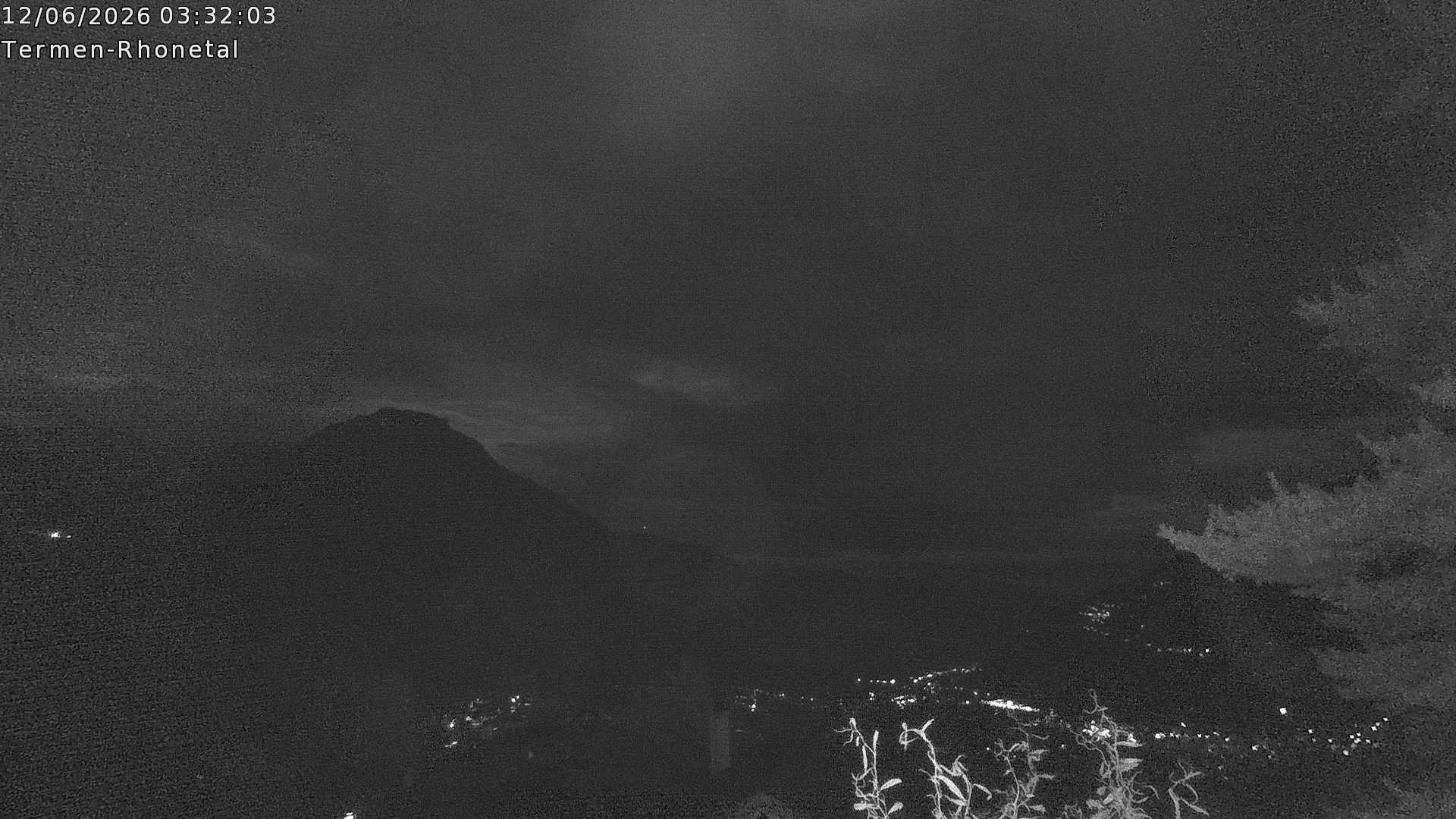 Archived image Webcam Termen: View to the south
