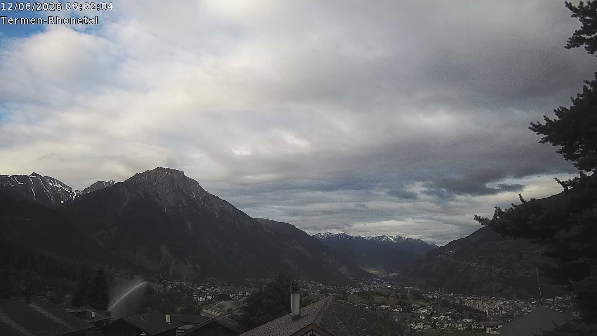 Archived image Webcam Termen: View to the south