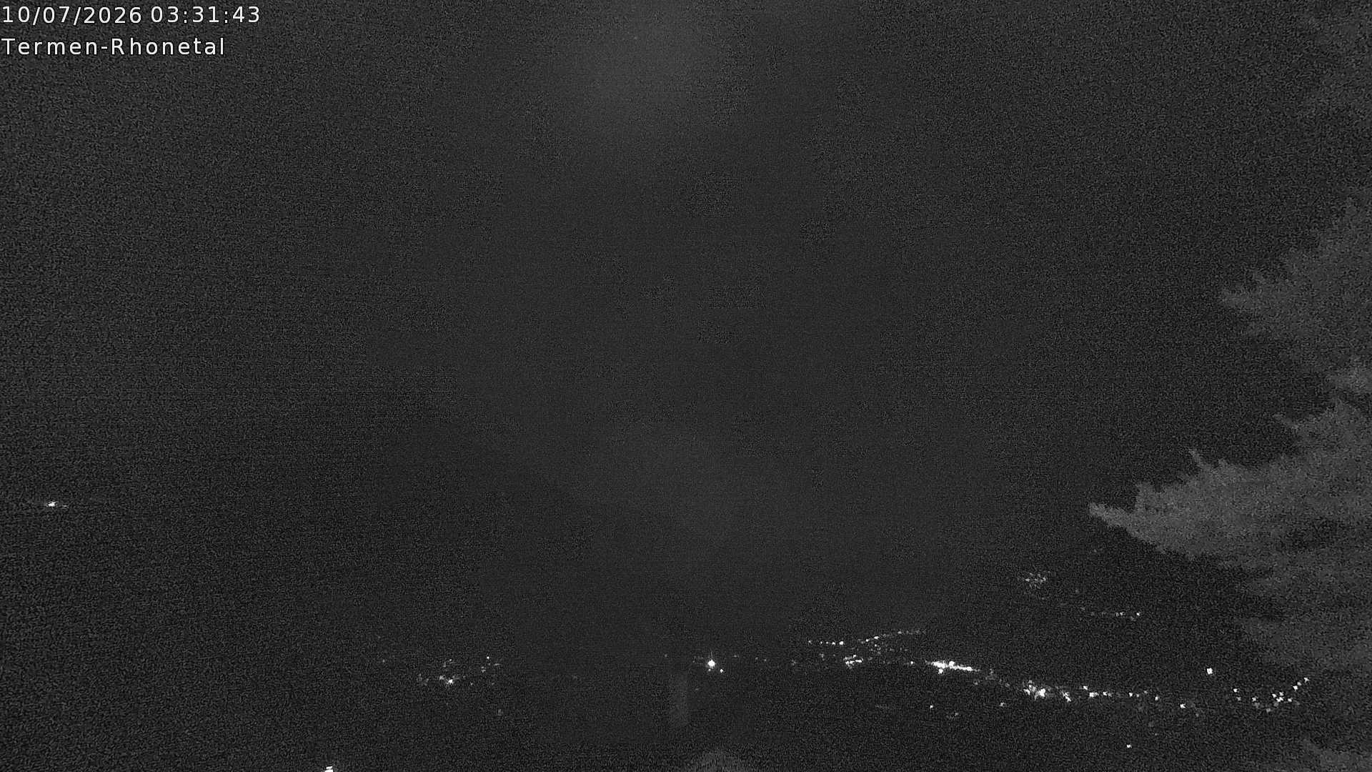 Archived image Webcam Termen: View to the south