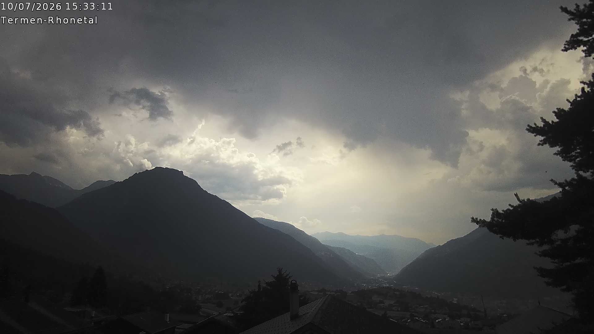 Archived image Webcam Termen: View to the south