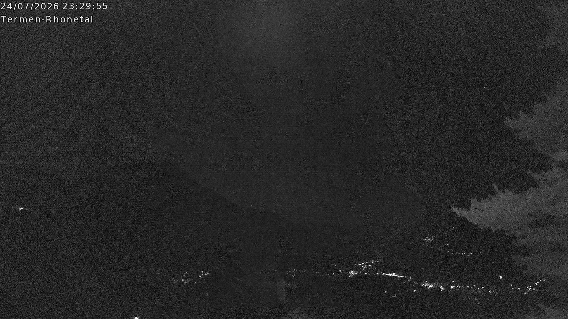 Archived image Webcam Termen: View to the south
