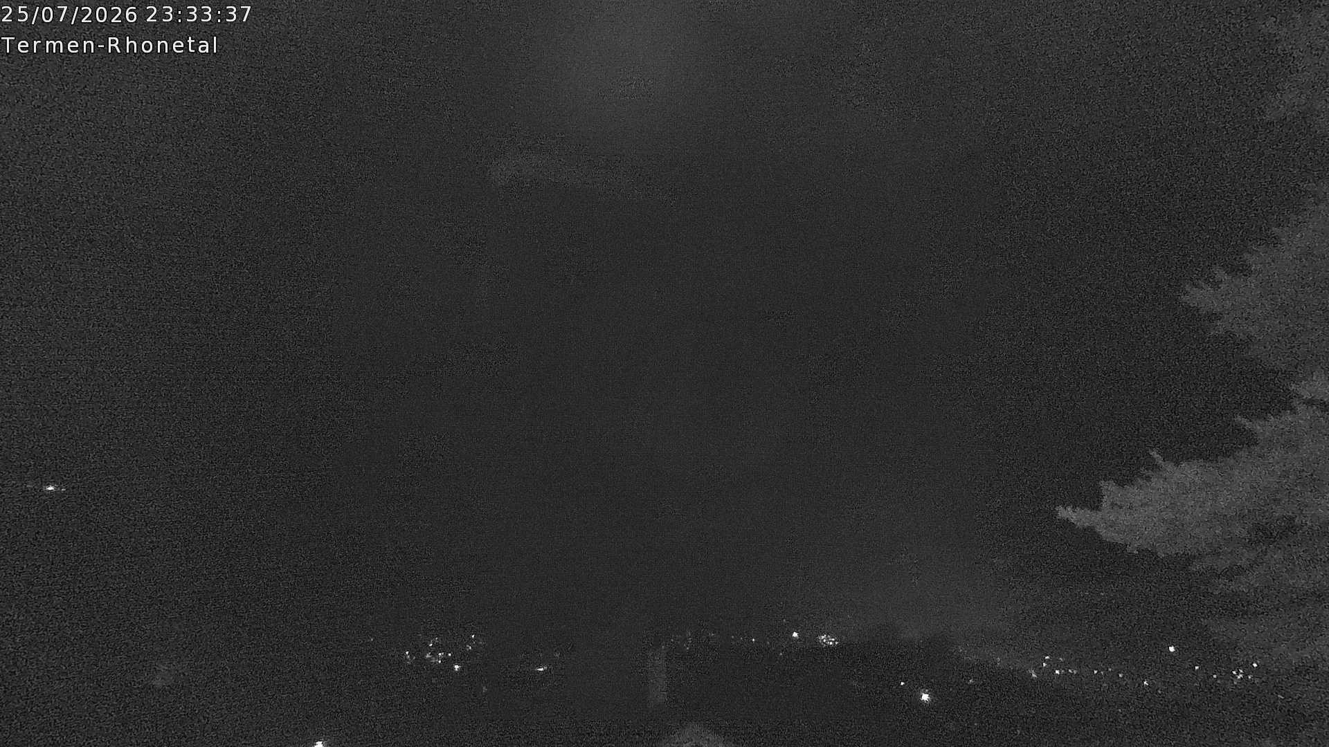 Archived image Webcam Termen: View to the south