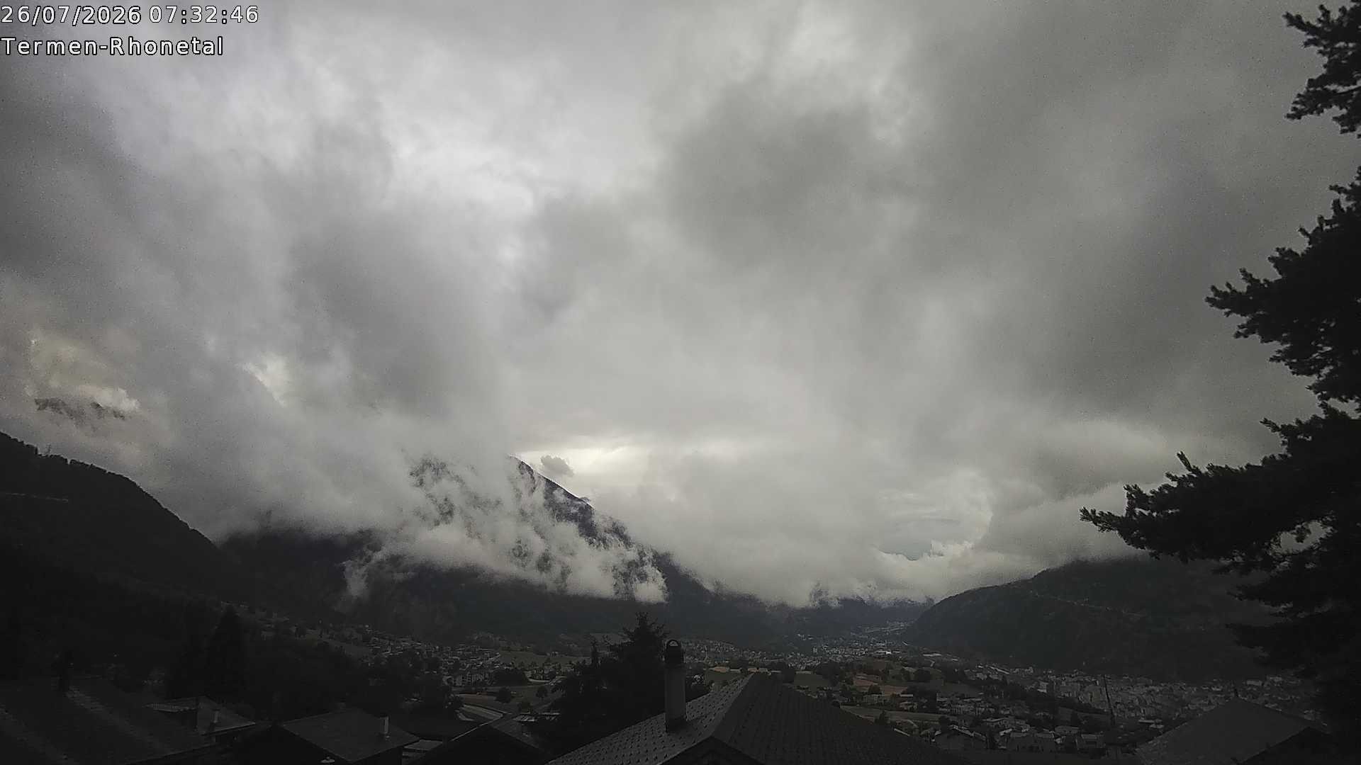 Archived image Webcam Termen: View to the south