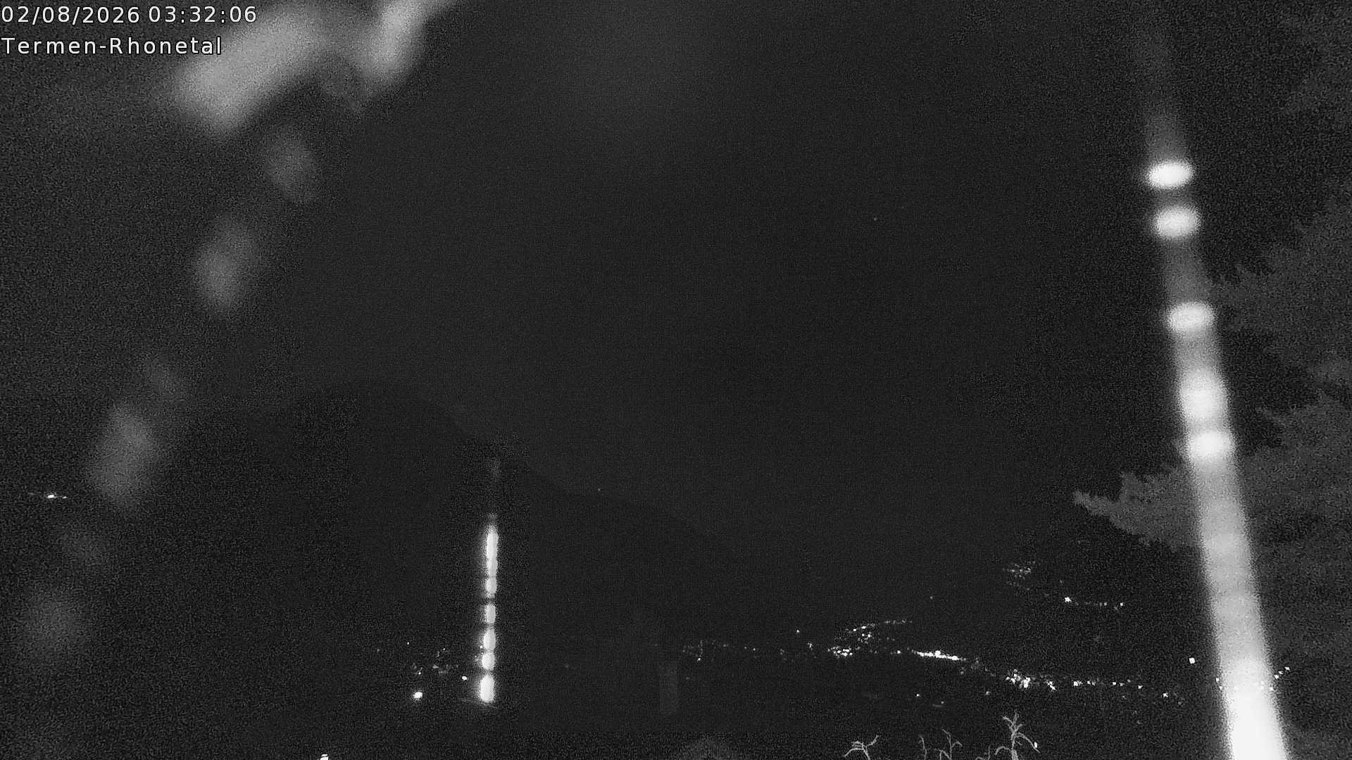 Archived image Webcam Termen: View to the south