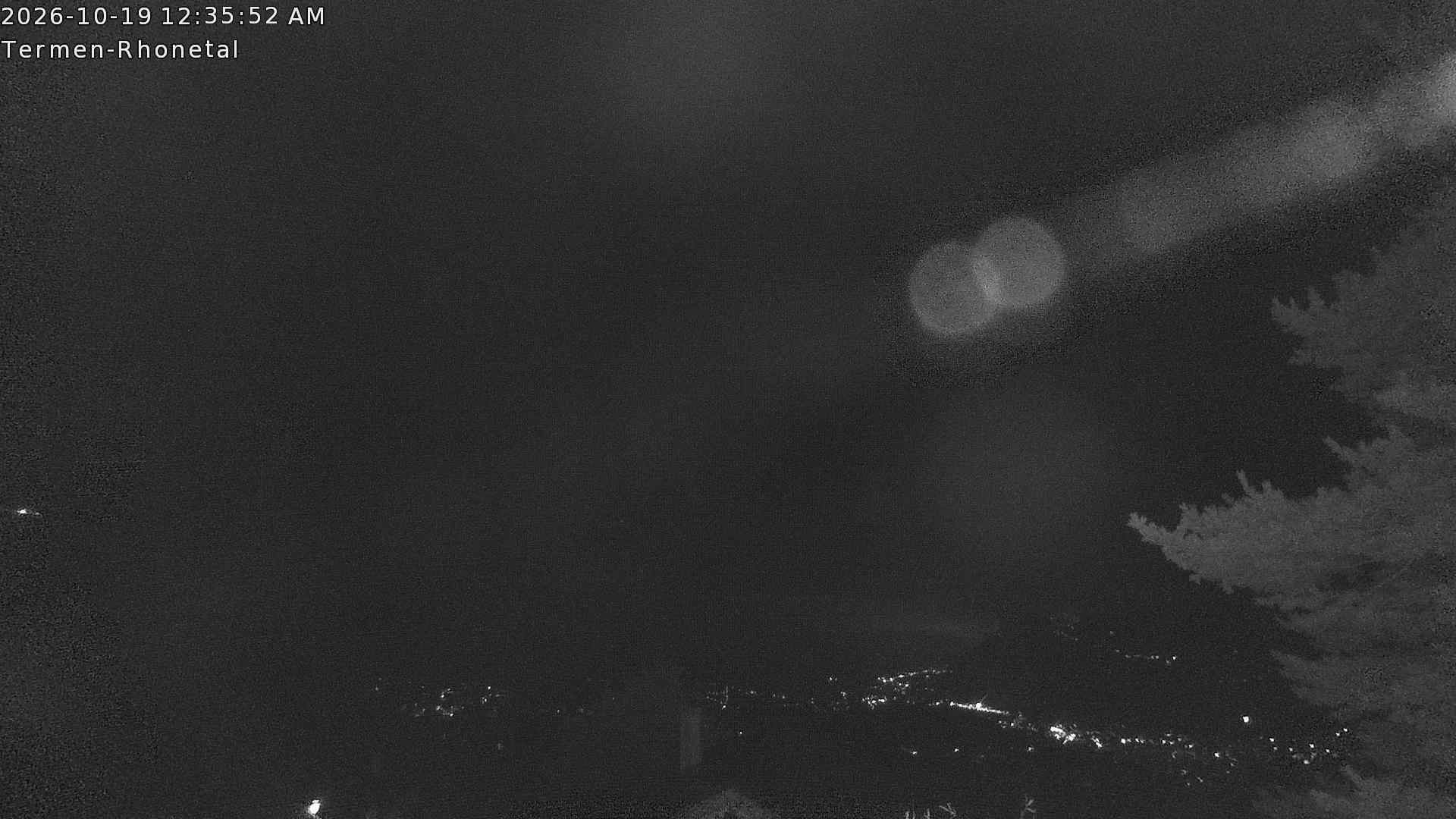 Archived image Webcam Termen: View to the south
