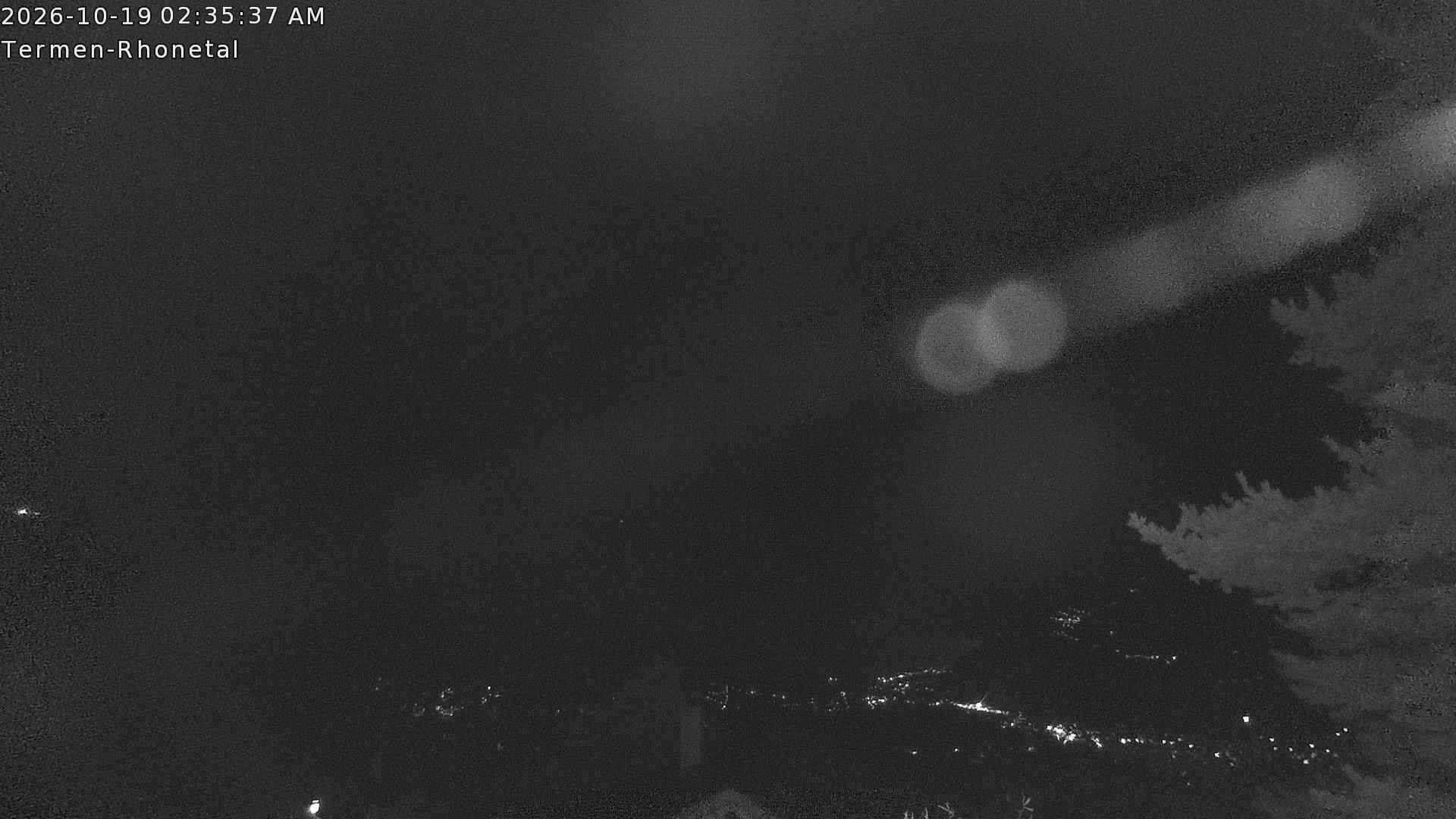 Archived image Webcam Termen: View to the south