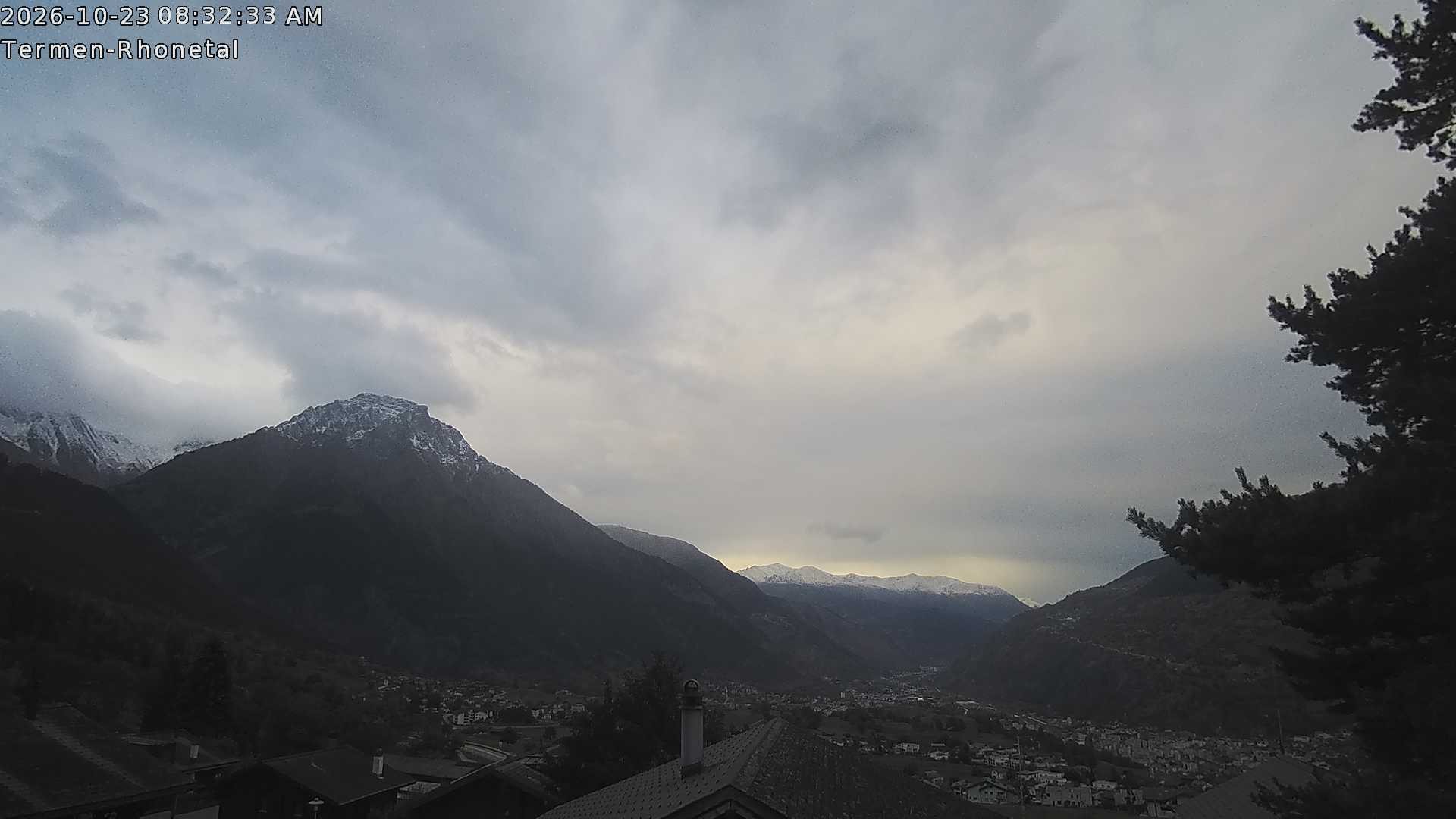 Archived image Webcam Termen: View to the south